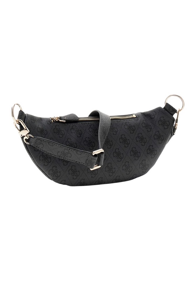 GUESS LATONA BELT BAG ΤΣΑΝΤΑ ΓΥΝΑΙΚΕΙΑ DARK GREY