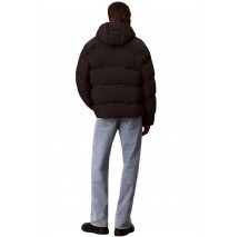 CALVIN KLEIN JEANS RLXD LOGO HEAT SEAL DOWN PUFF ΜΠΟΥΦΑΝ ΑΝΔΡΙΚΟ BLACK