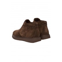 TOMMY HILFIGER COMFORT SUEDE CHUKKA ΠΑΠΟΥΤΣΙ ΑΝΔΡΙΚΟ DARK BROWN
