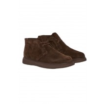 TOMMY HILFIGER COMFORT SUEDE CHUKKA ΠΑΠΟΥΤΣΙ ΑΝΔΡΙΚΟ DARK BROWN