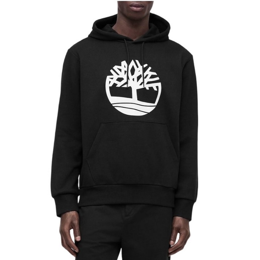 TIMBERLAND NRWD TREE LOGO BB HOODIE ΜΠΛΟΥΖΑ ΦΟΥΤΕΡ ΑΝΔΡΙΚΗ BLACK