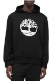 TIMBERLAND NRWD TREE LOGO BB HOODIE ΜΠΛΟΥΖΑ ΦΟΥΤΕΡ ΑΝΔΡΙΚΗ BLACK