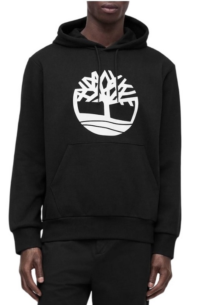 TIMBERLAND NRWD TREE LOGO BB HOODIE ΜΠΛΟΥΖΑ ΦΟΥΤΕΡ ΑΝΔΡΙΚΗ BLACK