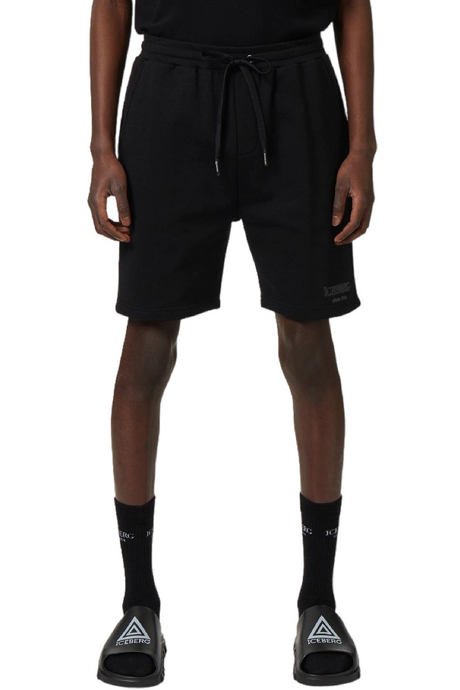 ICEBERG JERSEY ΒΕΡΜΟΥΔΑ ΑΝΔΡΙΚΗ BLACK