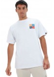 ELLESSE ROLLETTO TEE T-SHIRT ΑΝΔΡΙΚΟ WHITE