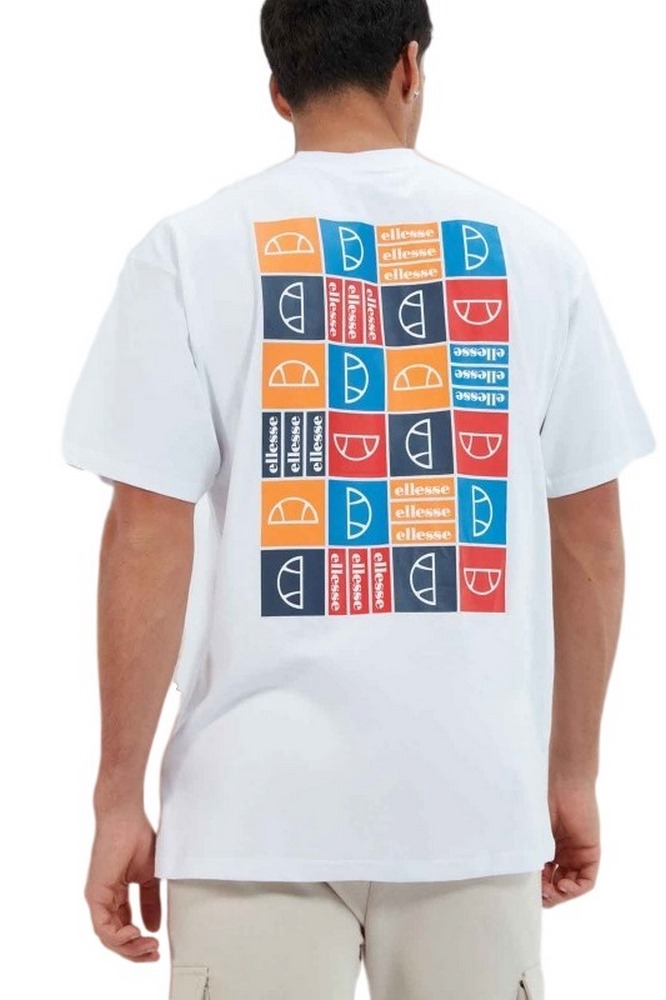ELLESSE ROLLETTO TEE T-SHIRT ΑΝΔΡΙΚΟ WHITE