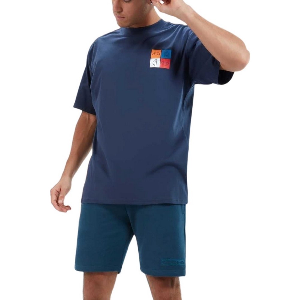 ELLESSE ROLLETTO TEE T-SHIRT ΑΝΔΡΙΚΟ NAVY