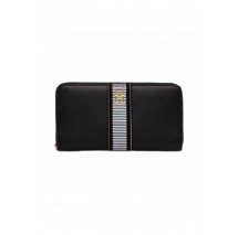 TOMMY HILFIGER TH FRESH LRG ZA ΠΟΡΤΟΦΟΛΙ ΓΥΝΑΙΚΕΙΟ BLACK