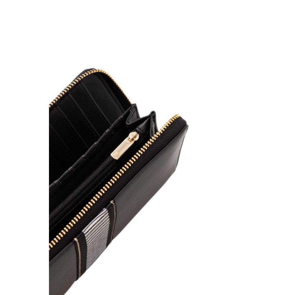 TOMMY HILFIGER TH FRESH LRG ZA ΠΟΡΤΟΦΟΛΙ ΓΥΝΑΙΚΕΙΟ BLACK