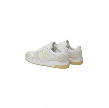 CALVIN KLEIN JEANS BASKET CUPSOLE LOW LTH NBS LUM ΠΑΠΟΥΤΣΙ ΑΝΔΡΙΚΟ WHITE