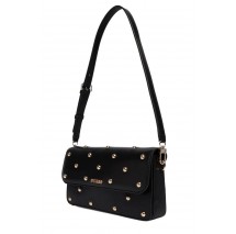 GUESS SADIE FLAP SHOULDER BAG ΤΣΑΝΤΑ ΓΥΝΑΙΚΕΙΑ BLACK