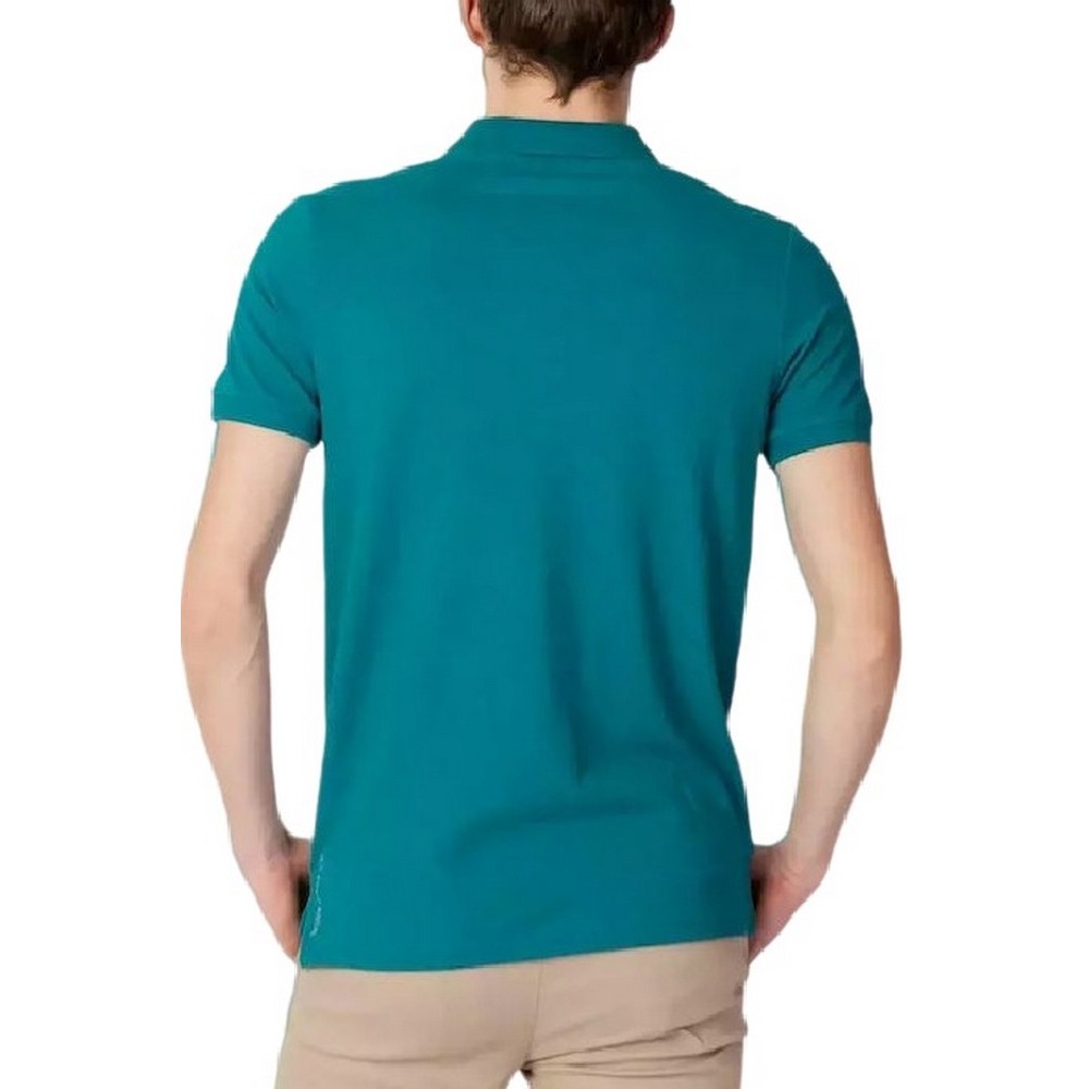 U. S POLO KING ΜΠΛΟΥΖΑ POLO ΑΝΔΡΙΚΗ TURQUOISE