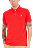 U.S POLO ASSN KING ΜΠΛΟΥΖΑ POLO ΑΝΔΡΙΚΗ CORAL