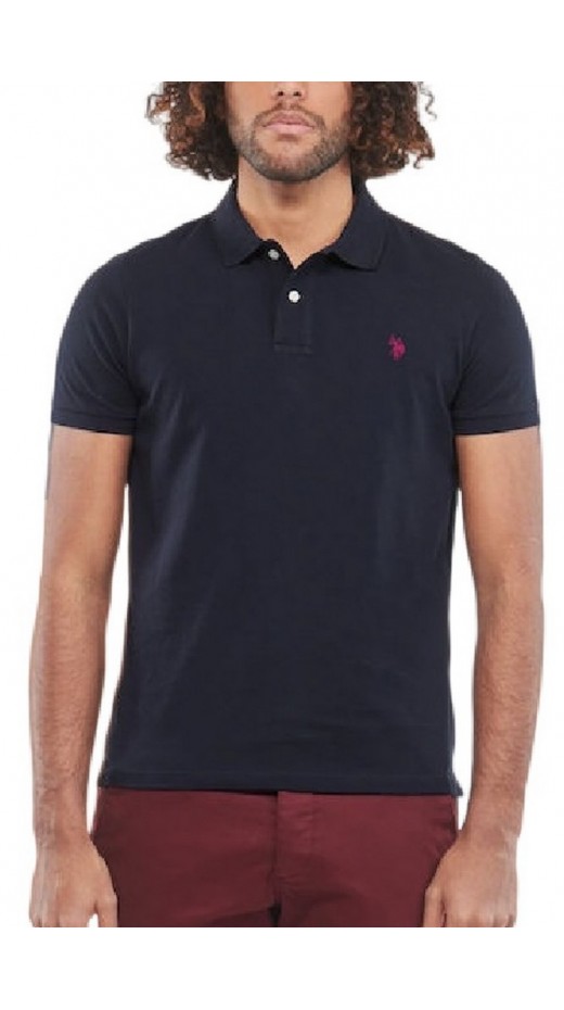 U. S POLO KING ΜΠΛΟΥΖΑ POLO ΑΝΔΡΙΚΗ NAVY