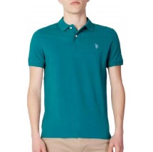 U. S POLO KING ΜΠΛΟΥΖΑ POLO ΑΝΔΡΙΚΗ TURQUOISE