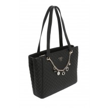 GUESS EVERLEE NOEL TOTE ΤΣΑΝΤΑ ΓΥΝΑΙΚΕΙΑ BLACK