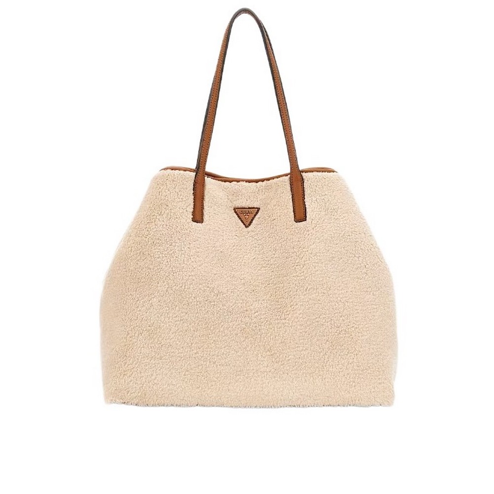 GUESS VICTTORIA LARGE 2 IN 1 TOTE ΤΣΑΝΤΑ ΓΥΝΑΙΚΕΙΑ NATURAL