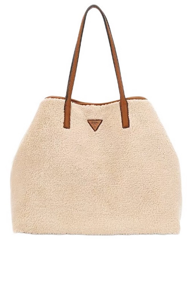 GUESS VICTTORIA LARGE 2 IN 1 TOTE ΤΣΑΝΤΑ ΓΥΝΑΙΚΕΙΑ NATURAL