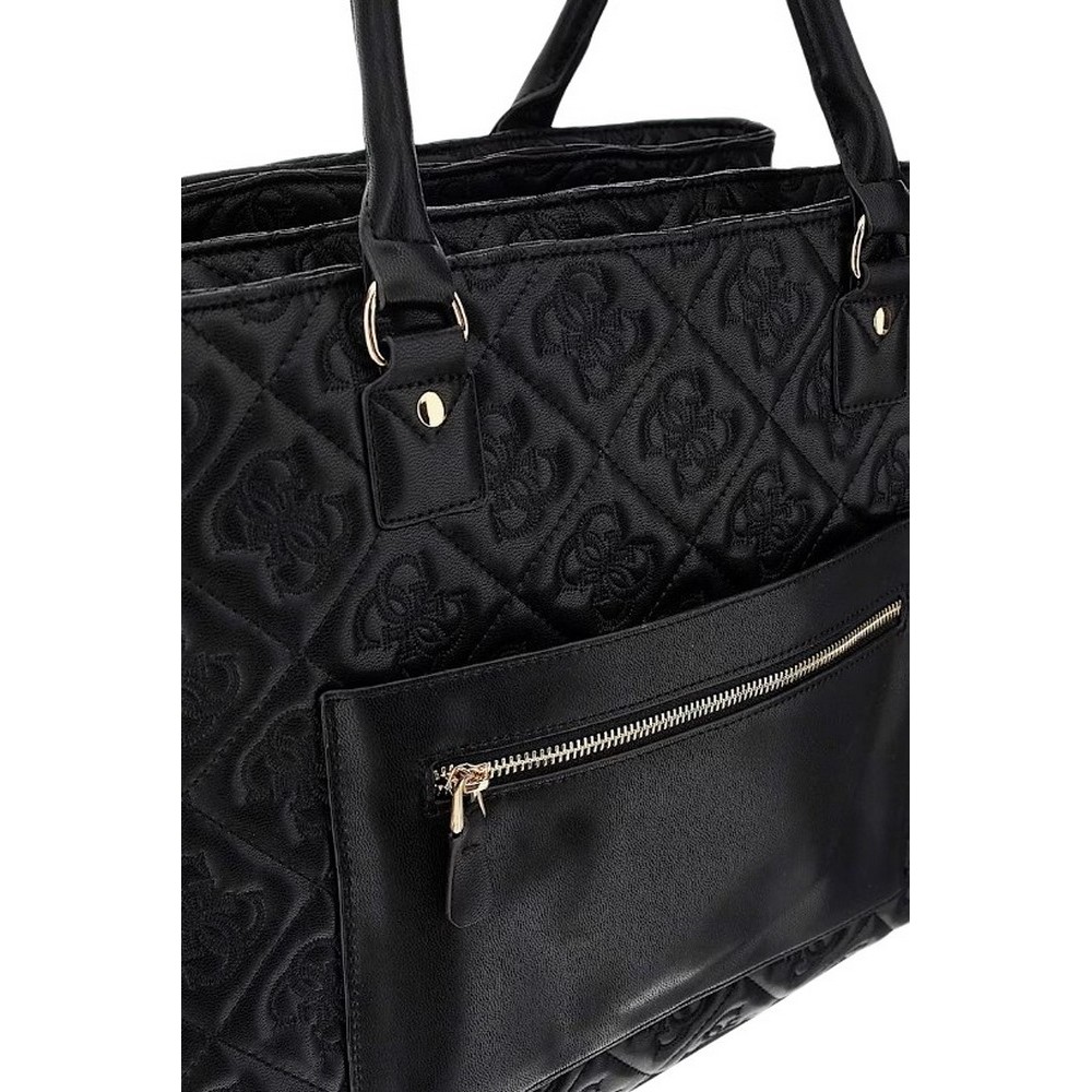 GUESS ADELASIA SHOPPER TOTE ΤΣΑΝΤΑ ΓΥΝΑΙΚΕΙΑ BLACK