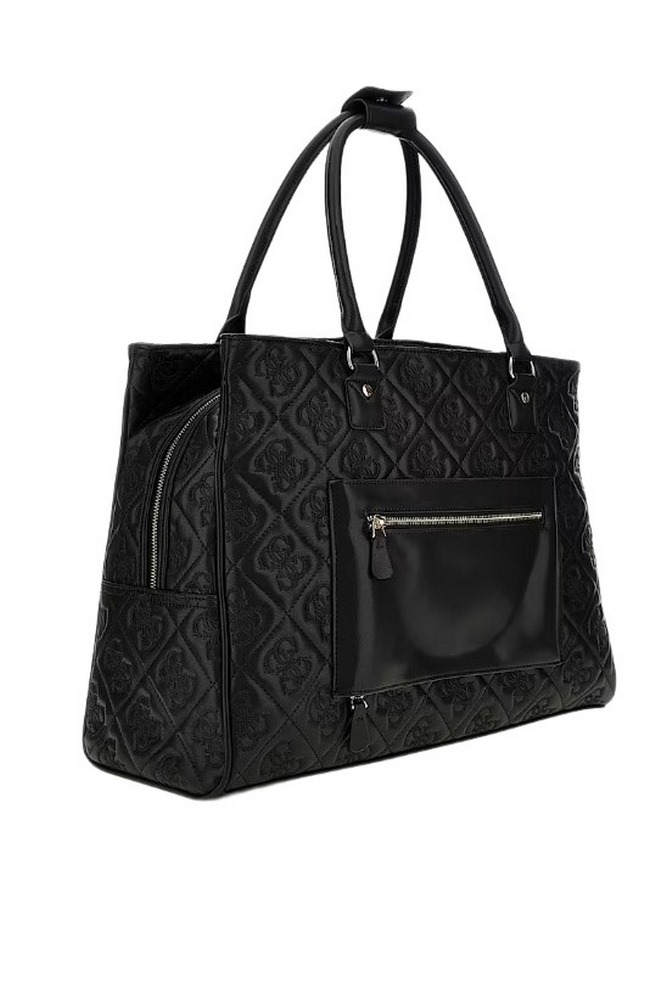 GUESS ADELASIA SHOPPER TOTE ΤΣΑΝΤΑ ΓΥΝΑΙΚΕΙΑ BLACK