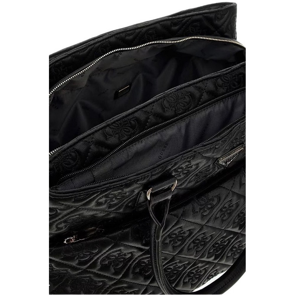 GUESS ADELASIA SHOPPER TOTE ΤΣΑΝΤΑ ΓΥΝΑΙΚΕΙΑ BLACK