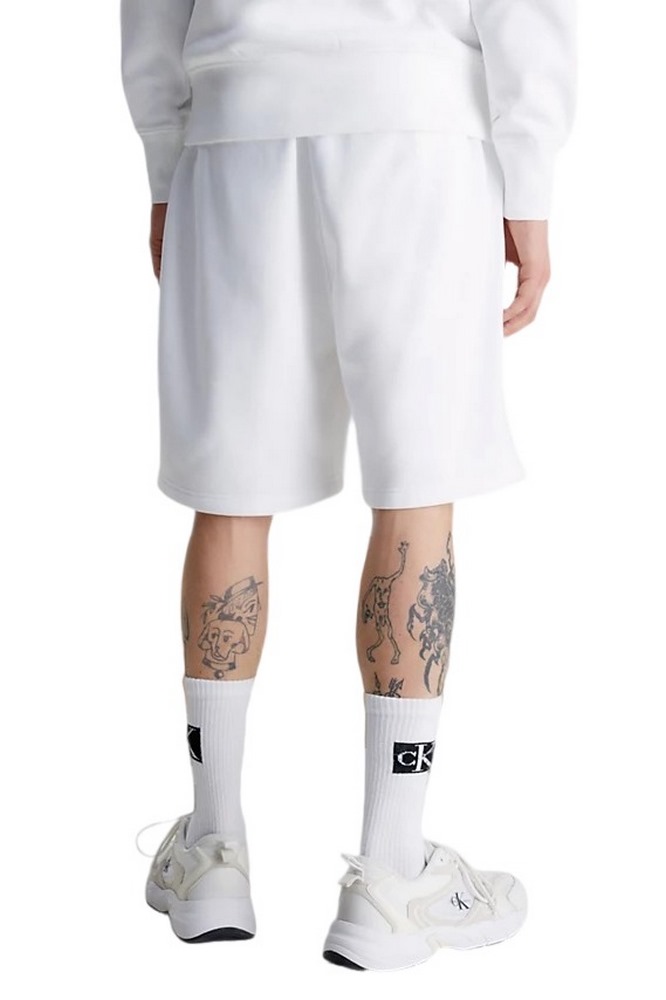 CALVIN KLEIN JEANS INSTITUTIONAL HWK SHORT ΣΟΡΤΣ ΑΝΔΡΙΚΟ WHITE