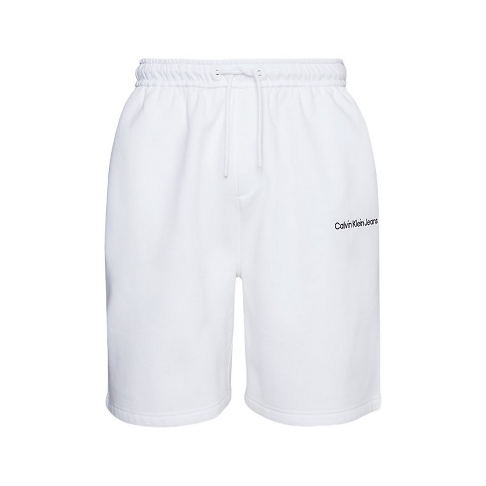 CALVIN KLEIN JEANS INSTITUTIONAL HWK SHORT ΣΟΡΤΣ ΑΝΔΡΙΚΟ WHITE