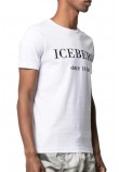 ICEBERG  JERSEY T-SHIRT ΜΠΛΟΥΖΑ ΑΝΔΡΙΚΗ WHITE