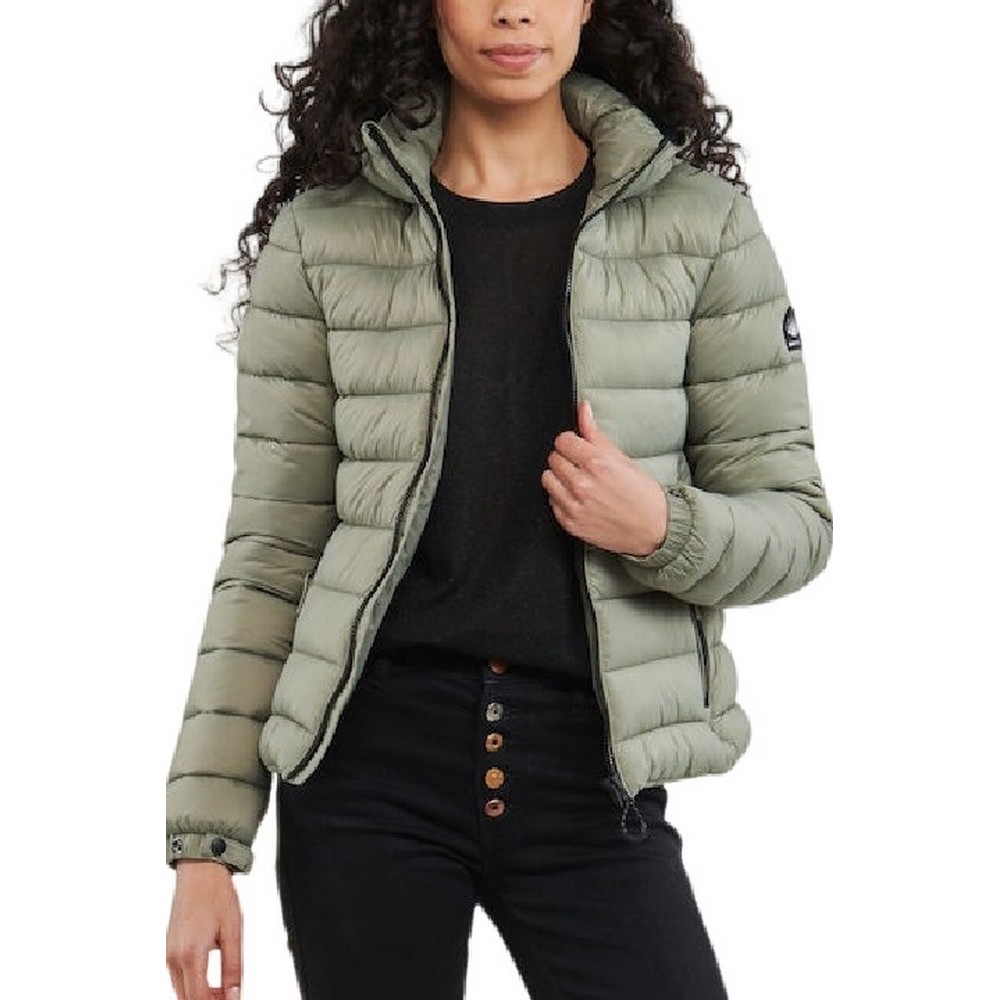 ΜΠΟΥΦΑΝ D1 CLASSIC FUJI PUFFER ΓΥΝΑΙΚΕΙΟ SUPERDRY KHAKI