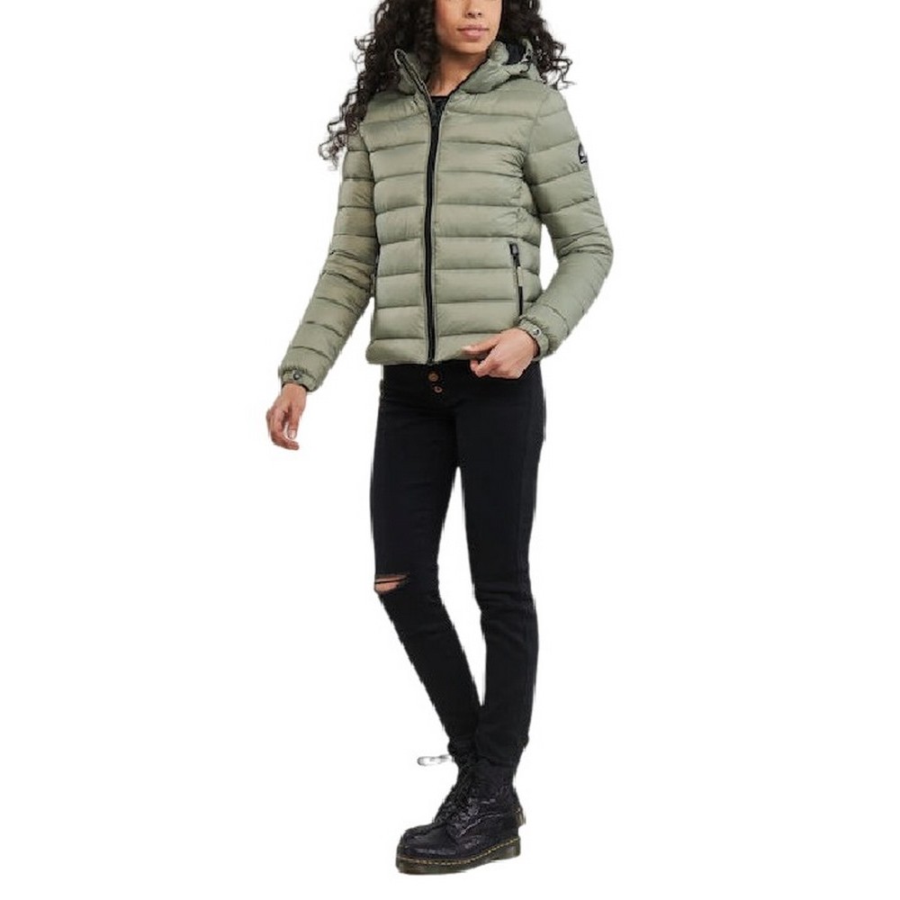 ΜΠΟΥΦΑΝ D1 CLASSIC FUJI PUFFER ΓΥΝΑΙΚΕΙΟ SUPERDRY KHAKI