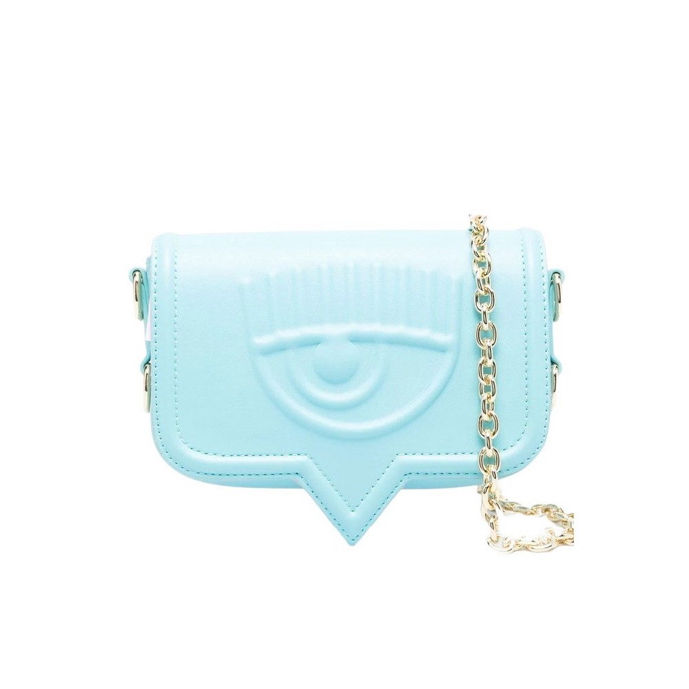 CHIARA FERRAGNI RANGE A-EYELIKE BAGS SMOOTH CALF ΤΣΑΝΤΑ ΓΥΝΑΙΚΕΙΑ SKY