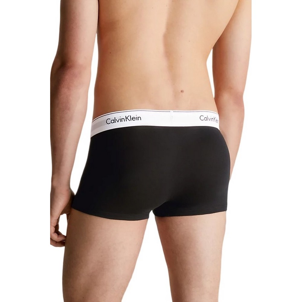 CALVIN KLEIN LOW RISE TRUNK 3PK ΕΣΩΡΟΥΧΟ ΑΝΔΡΙΚΟ BLACK