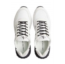 CALVIN KLEIN JEANS CHUNKY RUNNER BRANDED LACES ΠΑΠΟΥΤΣΙ ΑΝΔΡΙΚΟ WHITE