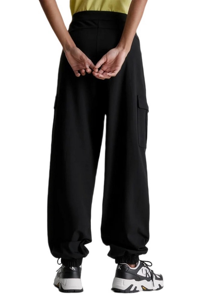 CALVIN KLEIN TECHNICAL CARGO KNIT PANT ΠΑΝΤΕΛΟΝΙ ΓΥΝΑΙΚΕΙΟ BLACK