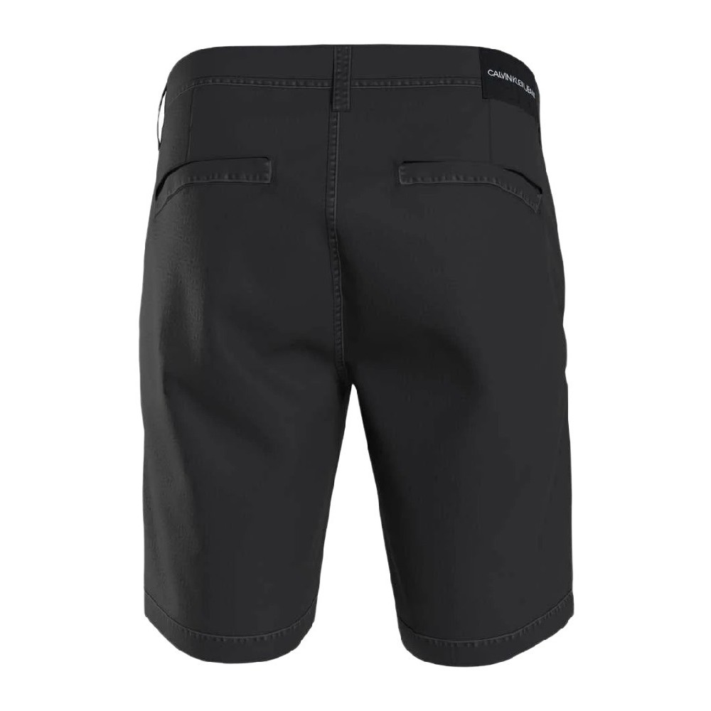 CALVIN KLEIN JEANS CHINO SHORT ΒΕΡΜΟΥΔΑ ΑΝΔΡΙΚΗ BLACK