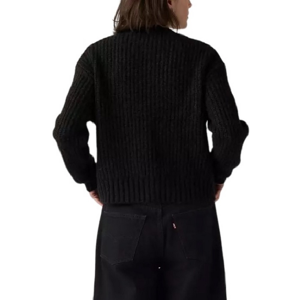 LEVIS® LUNA CARDIGAN ΖΑΛΕΤΑ ΠΛΕΚΤΗ ΓΥΝΑΙΚΕΙΑ BLACK