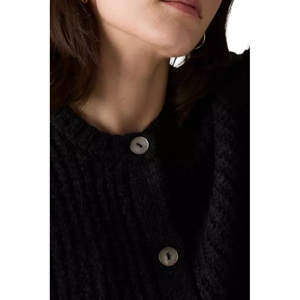 LEVIS® LUNA CARDIGAN ΖΑΛΕΤΑ ΠΛΕΚΤΗ ΓΥΝΑΙΚΕΙΑ BLACK