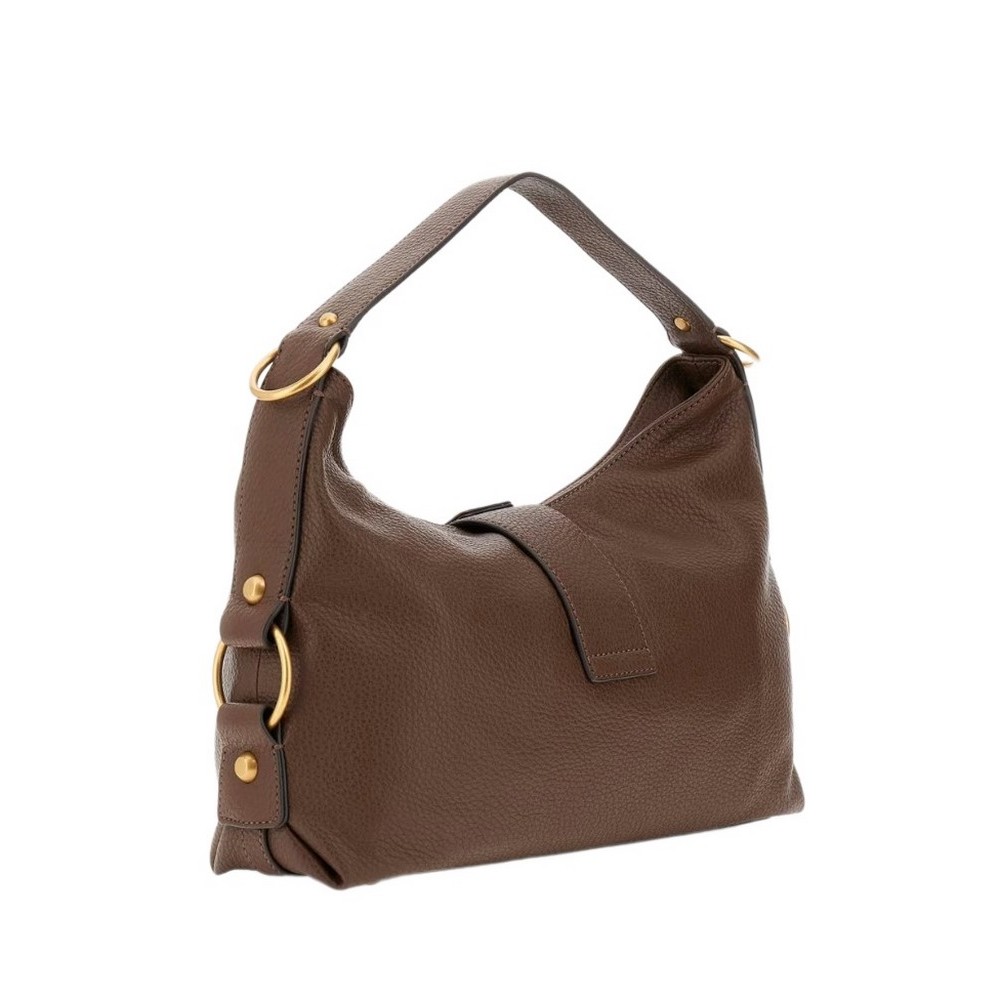 GUESS CAMDEN SHOULDER BAG ΤΣΑΝΤΑ ΓΥΝΑΙΚΕΙΑ BROWN