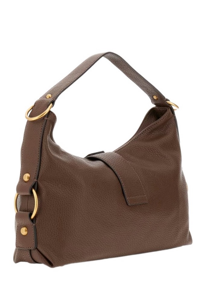 GUESS CAMDEN SHOULDER BAG ΤΣΑΝΤΑ ΓΥΝΑΙΚΕΙΑ BROWN