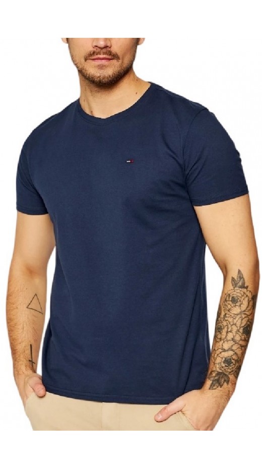 TOMMY JEANS XSLIM JERSEY TEE T-SHIRT ΜΠΛΟΥΖΑ ΑΝΔΡΙΚΗ NAVY