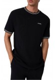 GUESS SIMON CN T-SHIRT ΜΠΛΟΥΖΑ ΑΝΔΡΙΚΗ BLACK