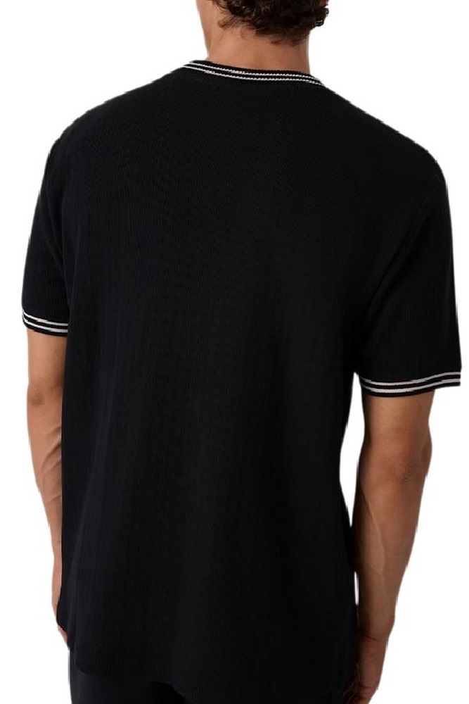 GUESS SIMON CN T-SHIRT ΜΠΛΟΥΖΑ ΑΝΔΡΙΚΗ BLACK