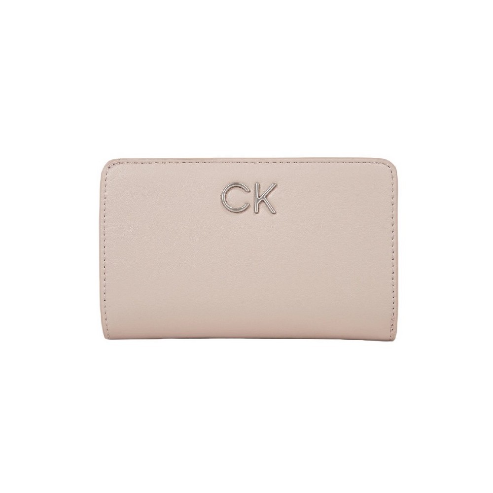 CALVIN KLEIN JEANS BILLFOLD FRENCH WALLET ΠΟΡΤΟΦΟΛΙ ΓΥΝΑΙΚΕΙΟ NUDE