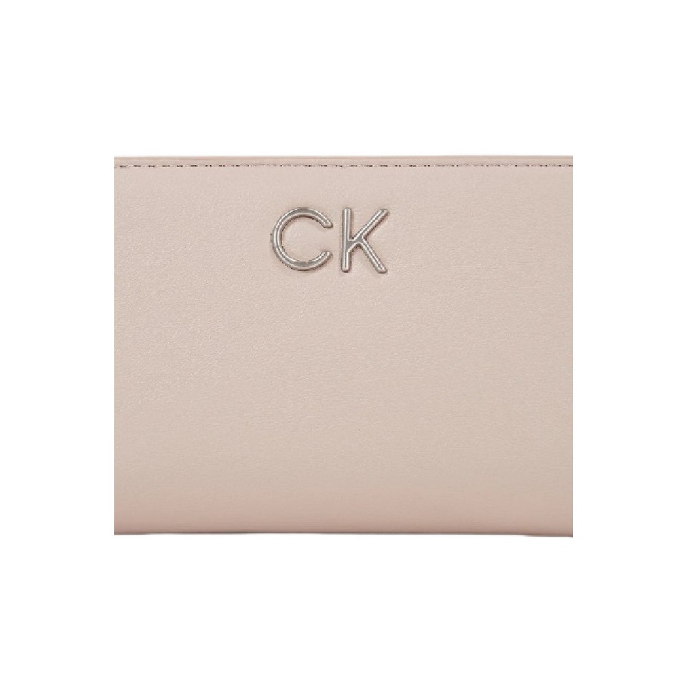 CALVIN KLEIN JEANS BILLFOLD FRENCH WALLET ΠΟΡΤΟΦΟΛΙ ΓΥΝΑΙΚΕΙΟ NUDE