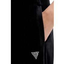 GUESS COUTURE STRAIGHT LONG PANT ΠΑΝΤΕΛΟΝΙ ΦΟΡΜΑ ΓΥΝΑΙΚΕΙΟ BLACK