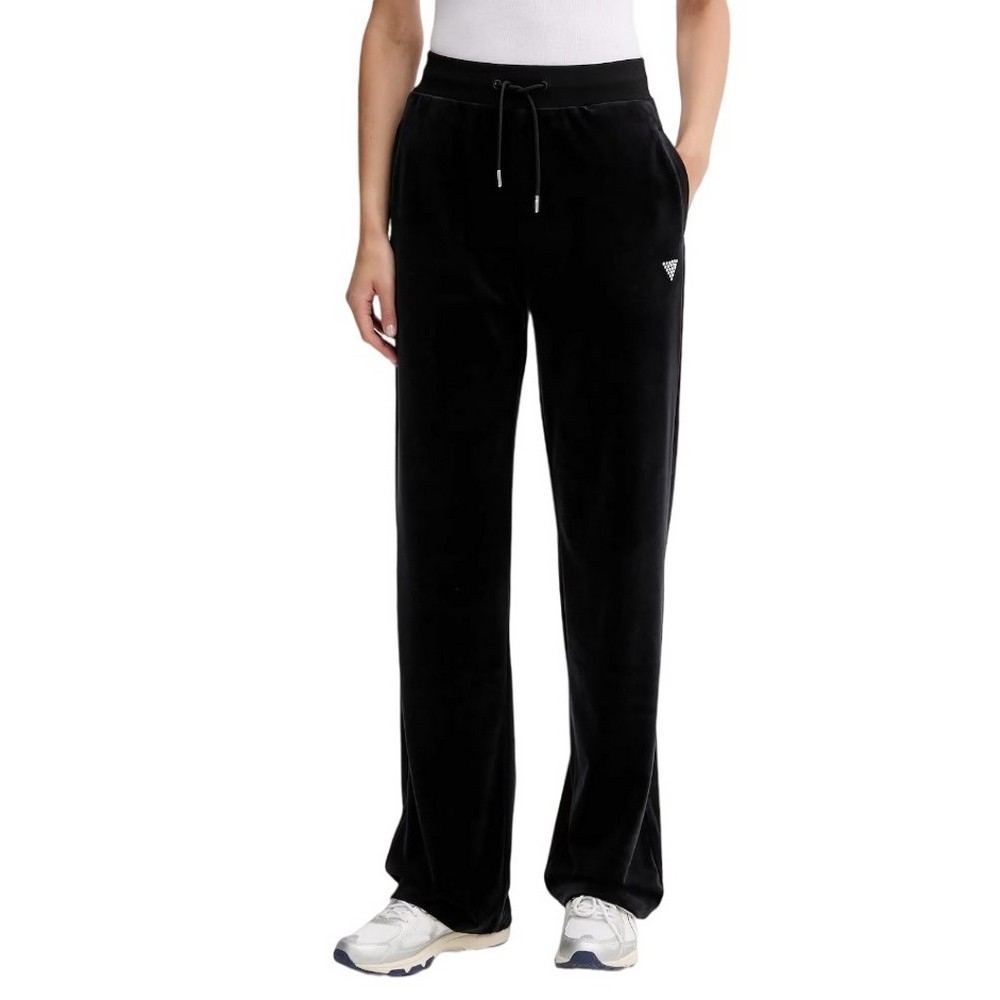 GUESS COUTURE STRAIGHT LONG PANT ΠΑΝΤΕΛΟΝΙ ΦΟΡΜΑ ΓΥΝΑΙΚΕΙΟ BLACK