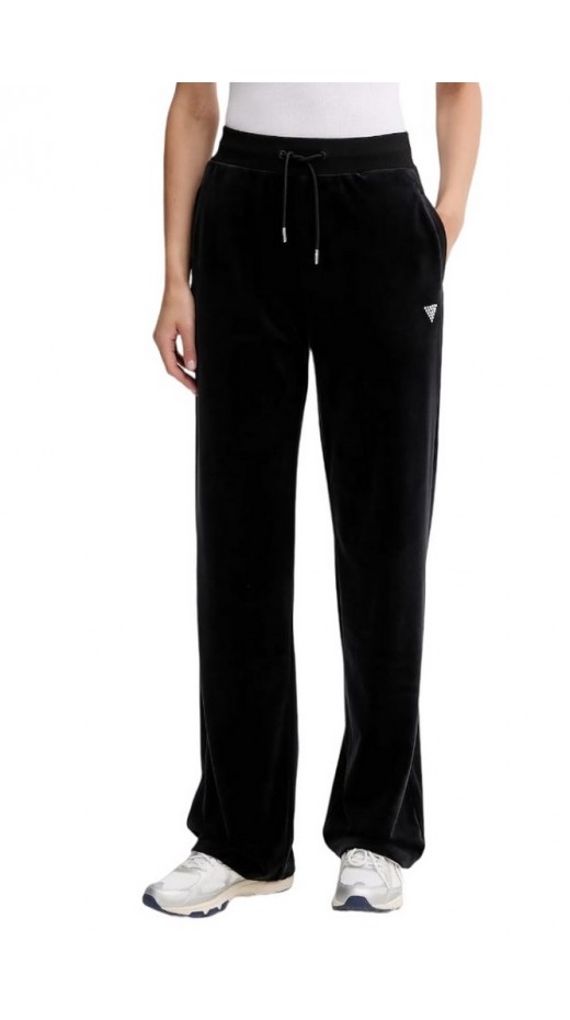 GUESS COUTURE STRAIGHT LONG PANT ΠΑΝΤΕΛΟΝΙ ΦΟΡΜΑ ΓΥΝΑΙΚΕΙΟ BLACK
