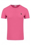 U.S.POLO MICK 000148 EH33 TSHIRT ΜΠΛΟΥΖΑ ΑΝΔΡΙΚΗ PINK