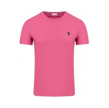 U.S.POLO MICK 000148 EH33 TSHIRT ΜΠΛΟΥΖΑ ΑΝΔΡΙΚΗ PINK