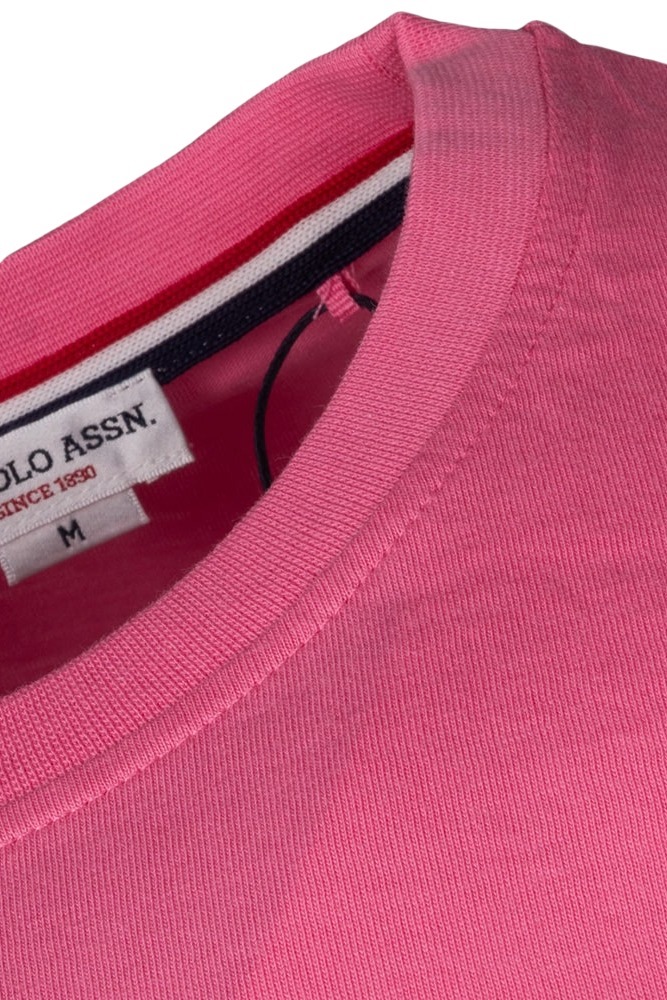U.S.POLO MICK 000148 EH33 TSHIRT ΜΠΛΟΥΖΑ ΑΝΔΡΙΚΗ PINK
